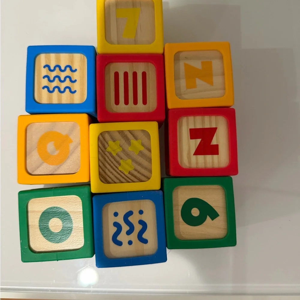 Vibrant Learning Blocks for Kids new no box